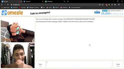 omegle hotline.